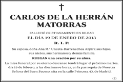 Carlos de la Herrán